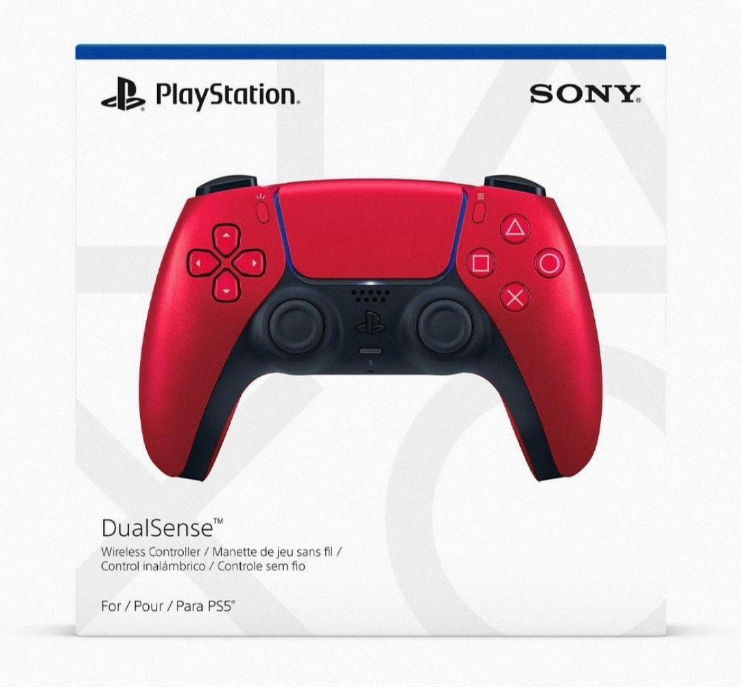 Controle PS5 Volcanic Red
